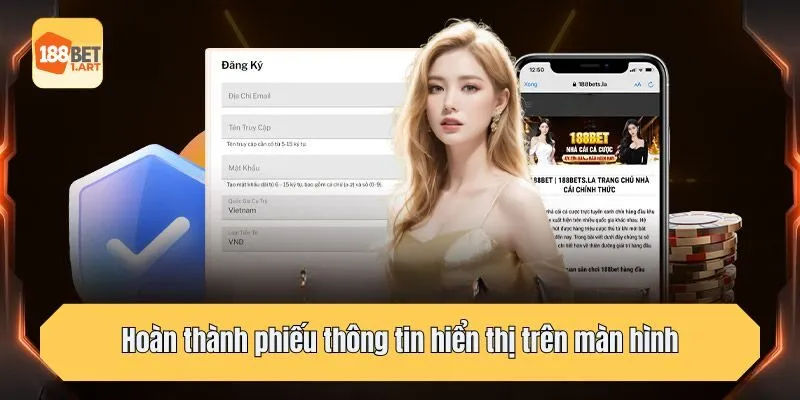 Hoàn thành phiếu thông tin với nội dung chuẩn xác và đầy đủ